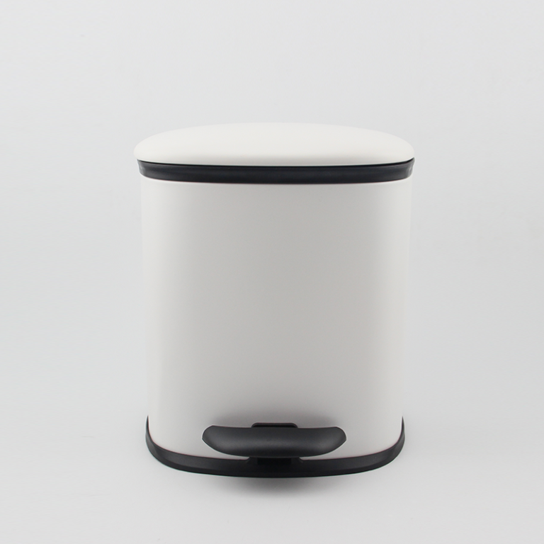 Metal pedal bin