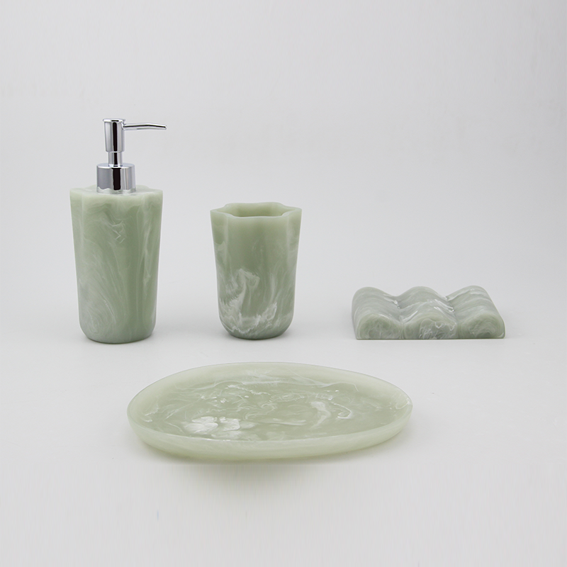 Resin bathroom set product view
