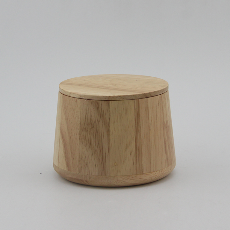 Bamboo storage jar