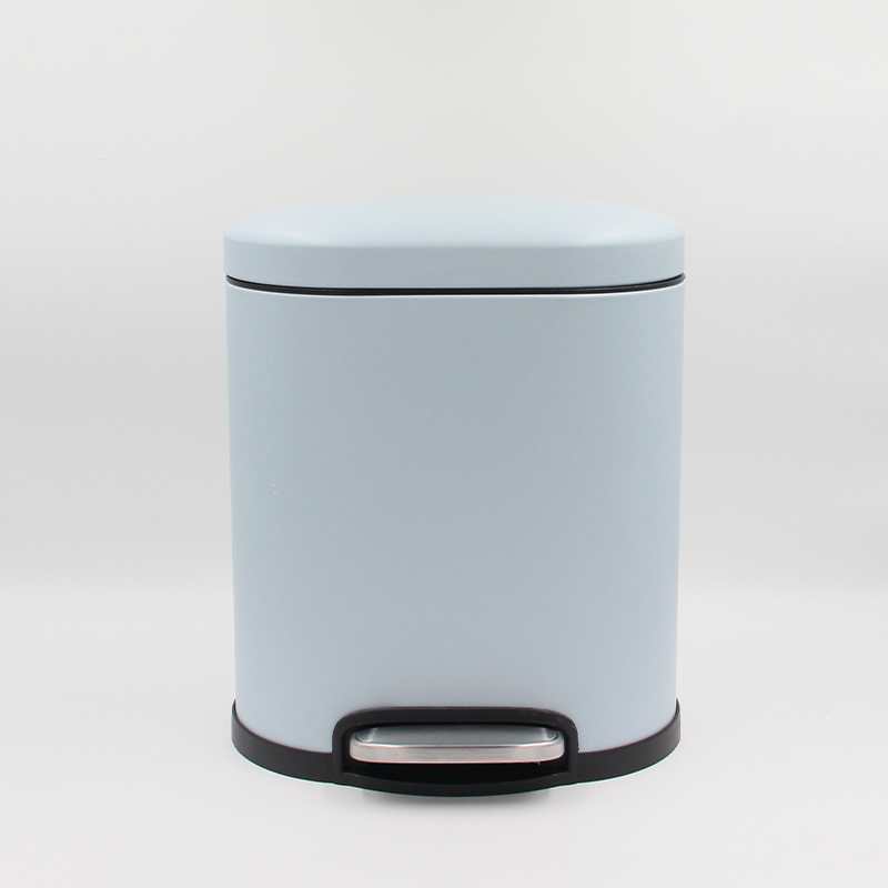 Metal pedal bin