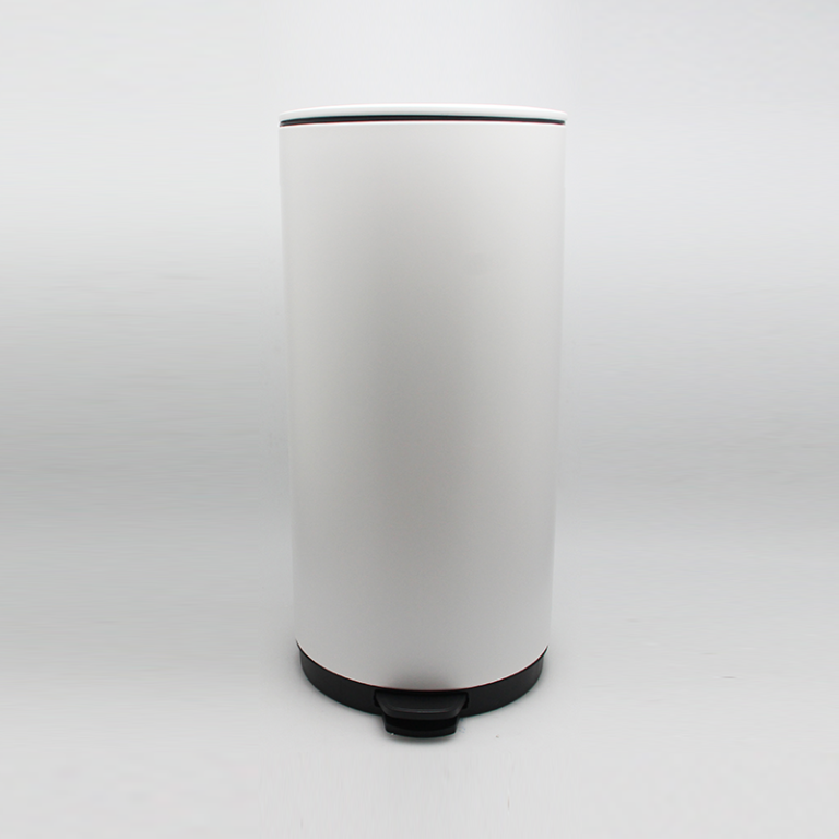 Metal pedal bin