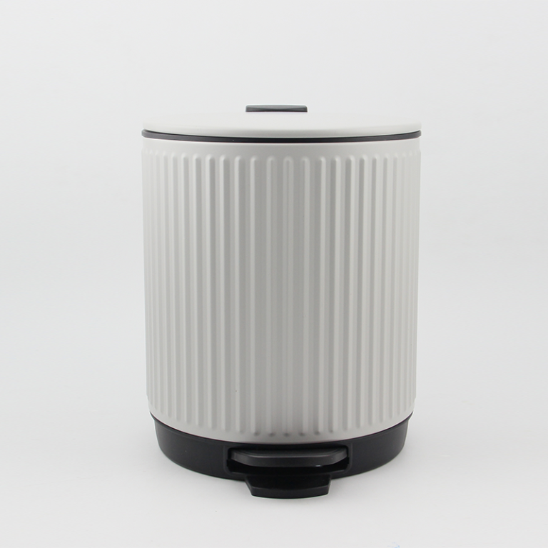 Metal pedal bin