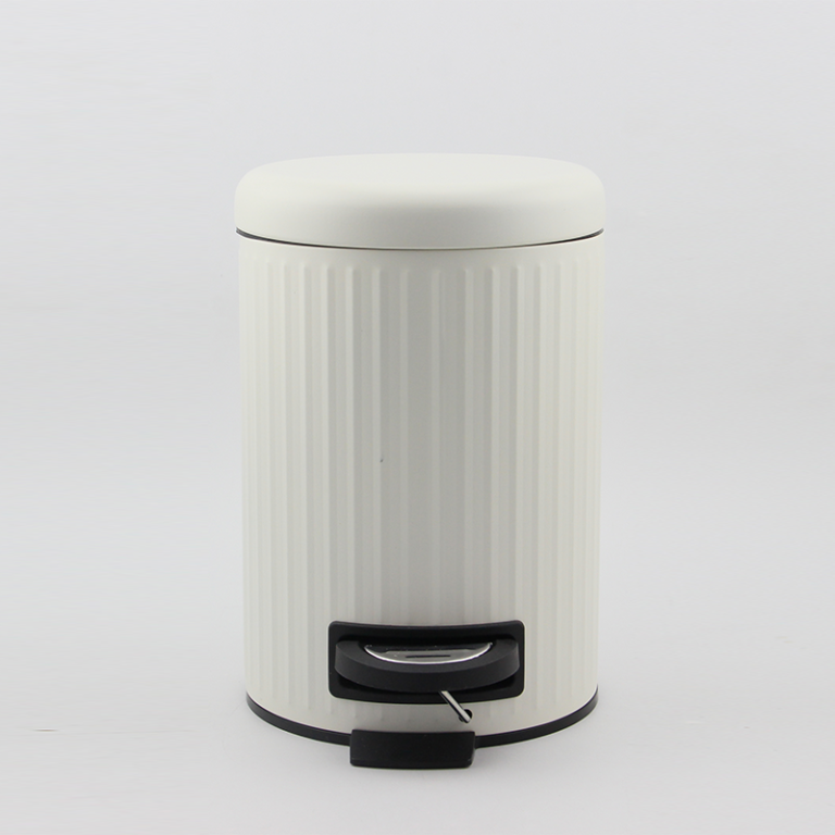 Metal pedal bin