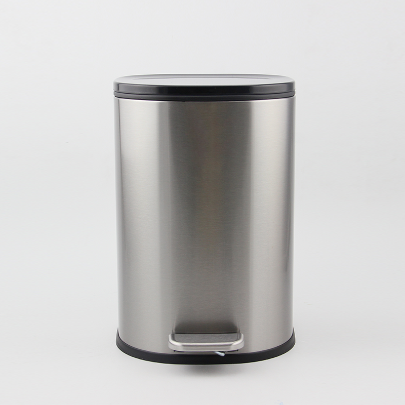 Metal pedal bin
