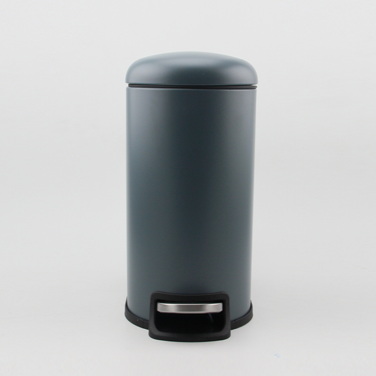 Metal pedal bin