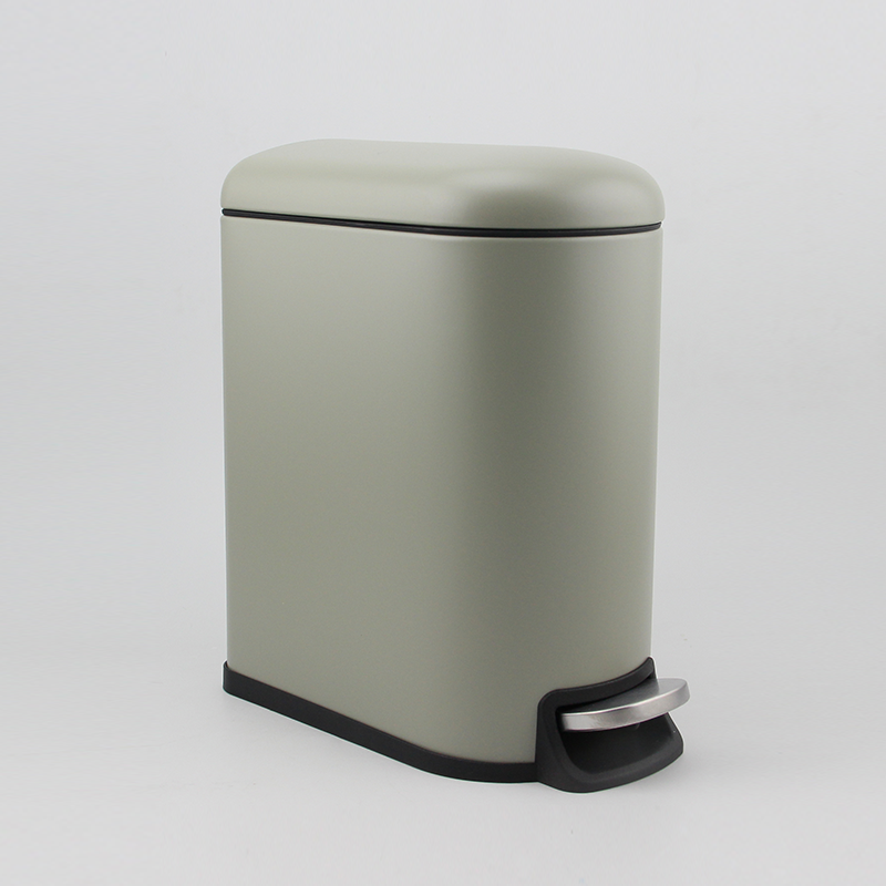 Metal pedal bin product view