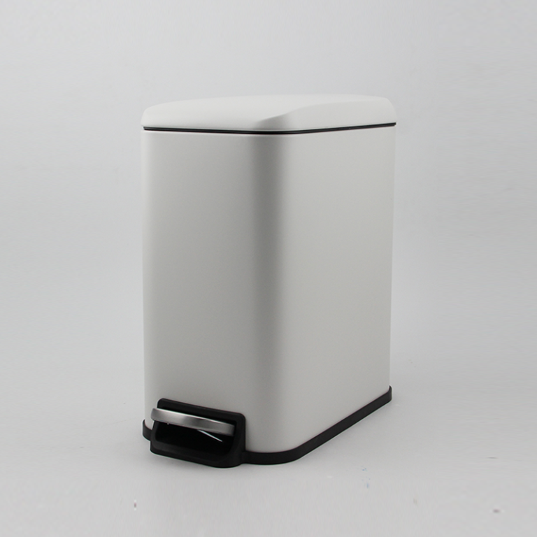 Metal pedal bin