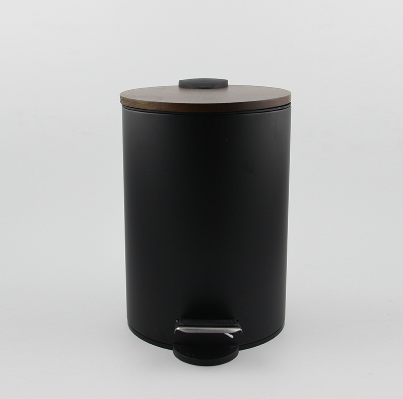 Metal pedal bin product view