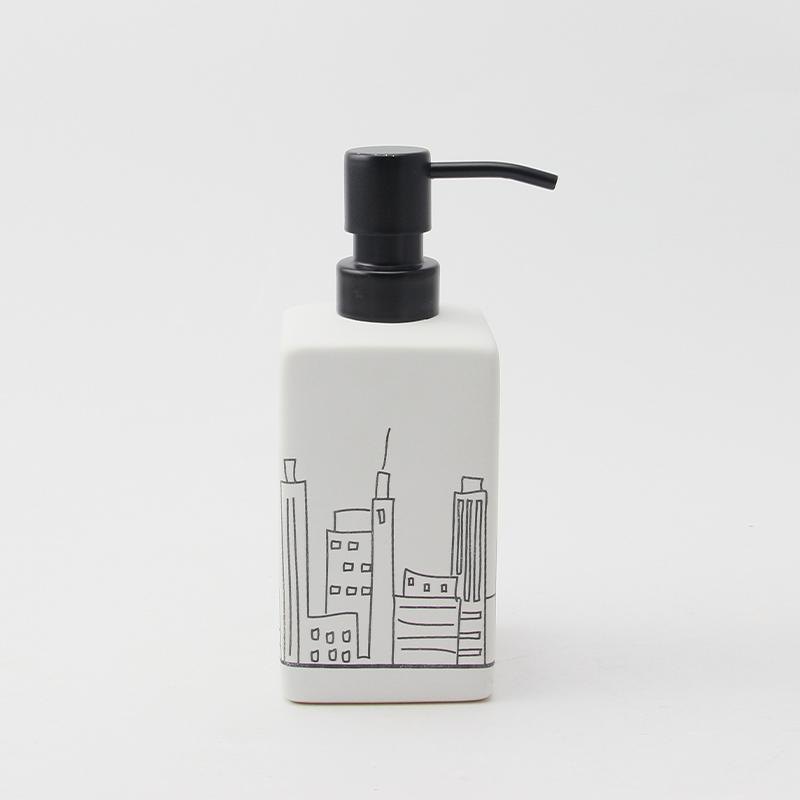 Pattern soap dispenser product view