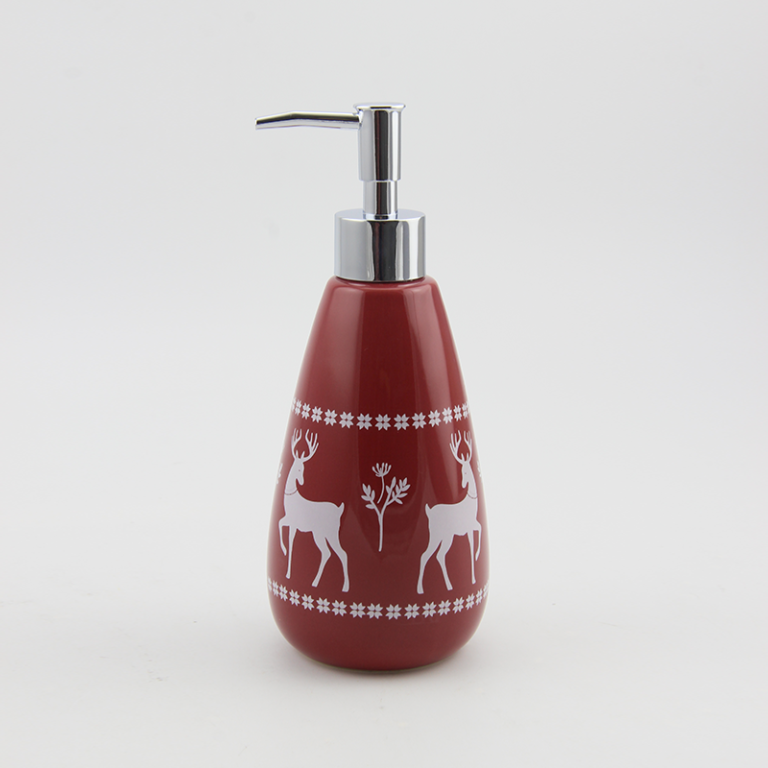 Christmas soap dispenser