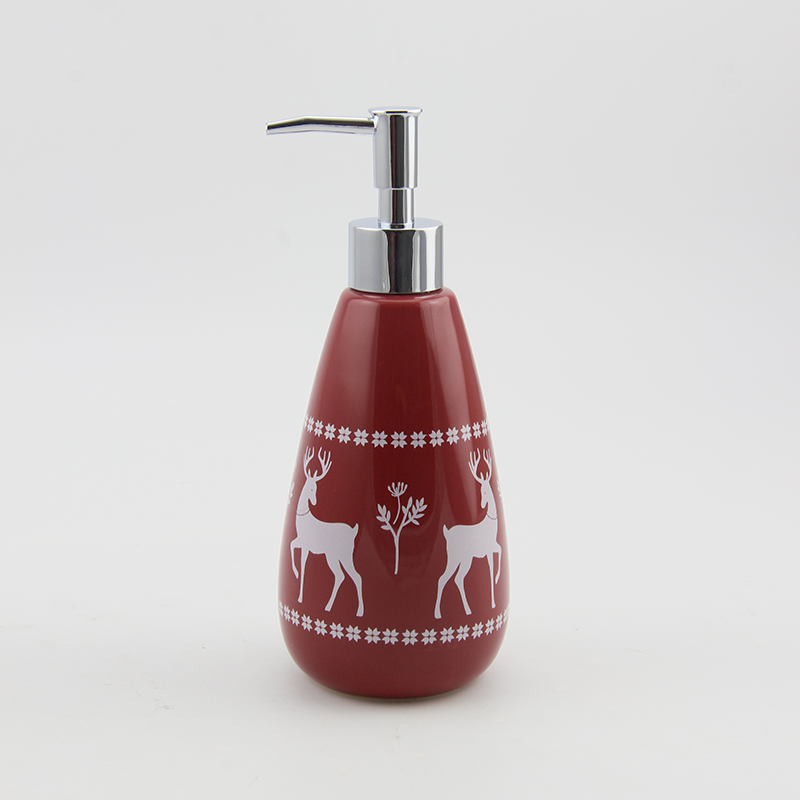 Christmas soap dispenser product view