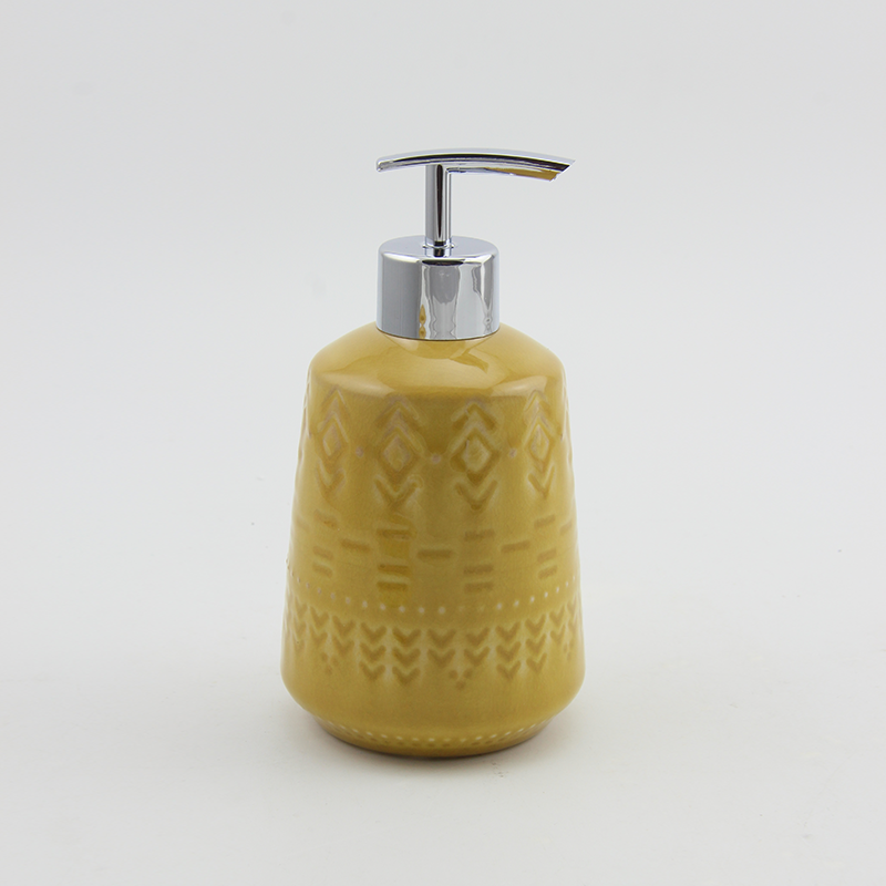Ceramic soap dispenser product view