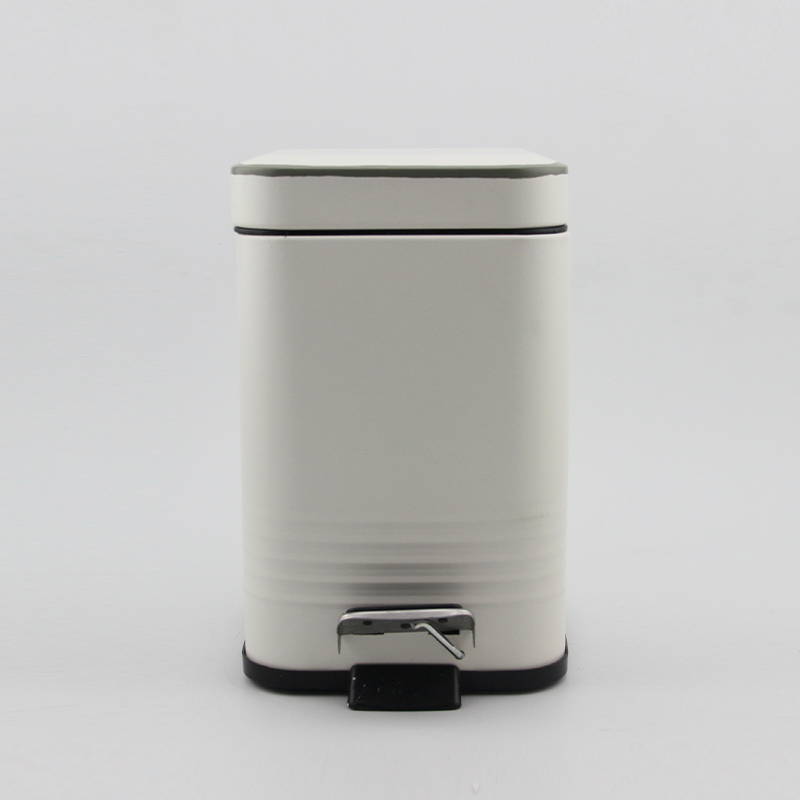 Metal pedal bin