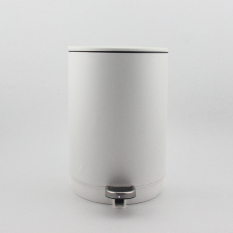 Metal pedal bin
